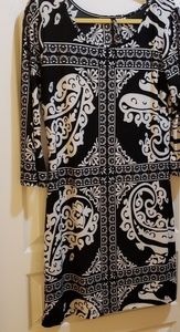 Black and White Dress